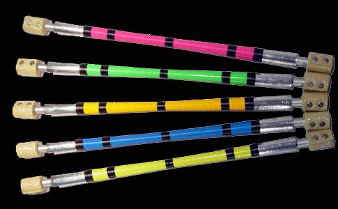 JCP Full Fluorescent Fire Devilstick